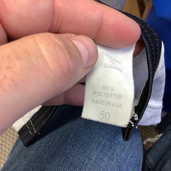 Vtg Adidas College Football Practice Jersey #52 White Gold Black Sz 50 Made USA - Picture 5 of 9